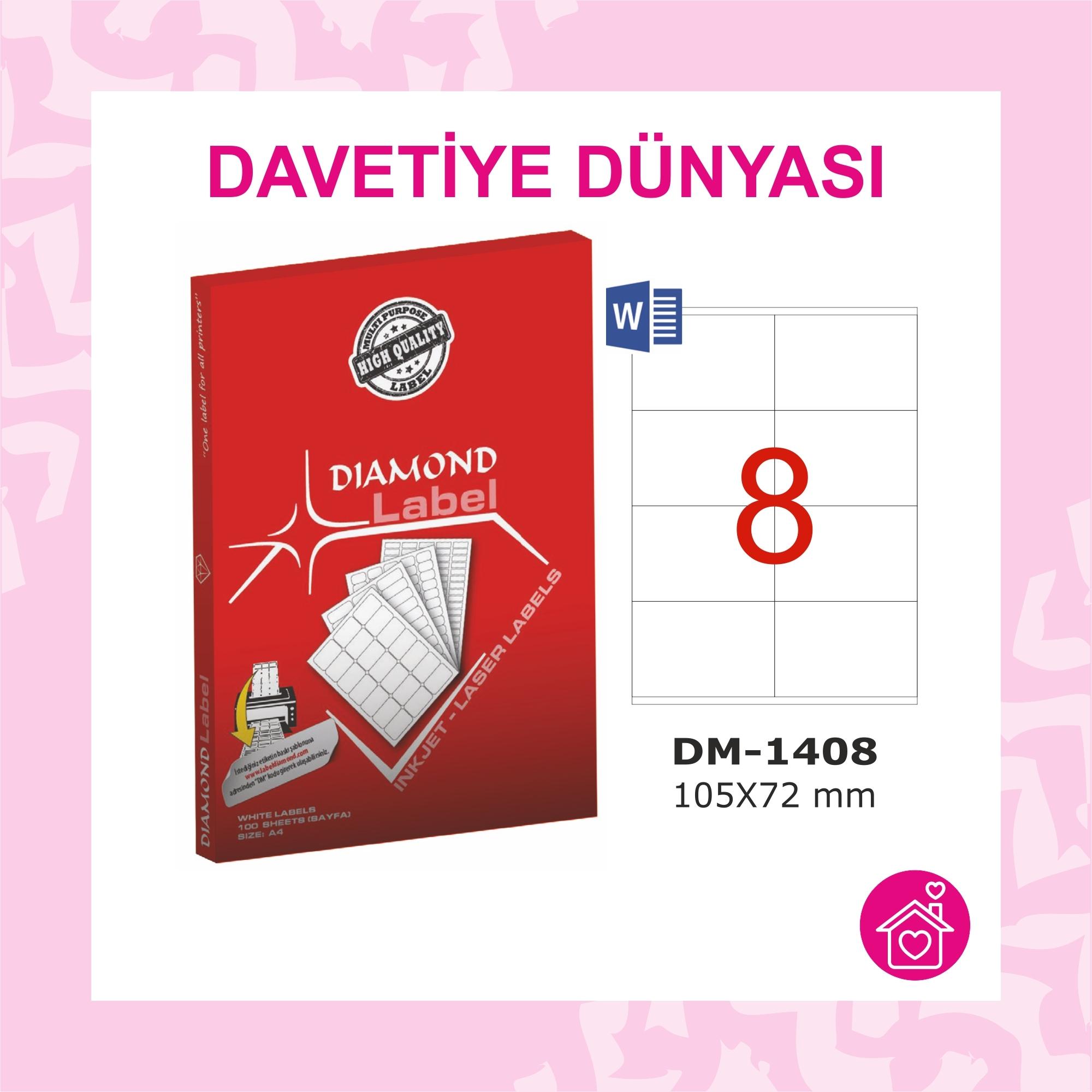 Laser%20|%20InkJet%20Hazır%20A4%20Etiket%20105%20x%2072%20mm%20100%20Sayfa