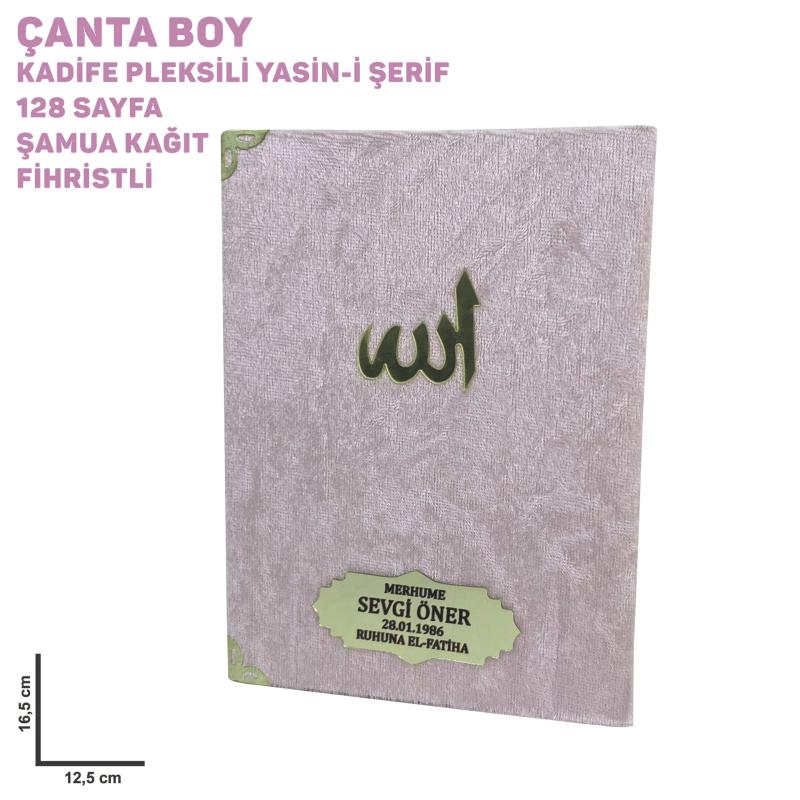 Kadife%20Kaplı%20Pembe%20Pleksi%20İsimli%20Allah%20Lafızlı%20Çanta%20Boy%20Yasin%20Kitabı%20