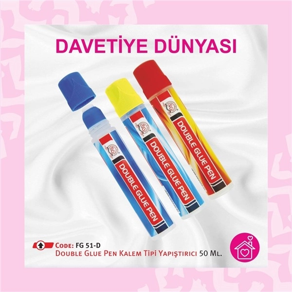 Double%20Glue%20Pen%20Kalem%20Tipi%20Yapıştırıcı%2050%20ml%20(Kod:%20FG%2051-D)