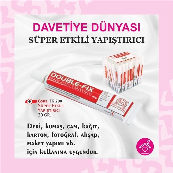 Double%20Fix%20Süper%20Etkili%20Yapıştırıcı%2020%20gr%20(Kod:%20FG%20200)%20