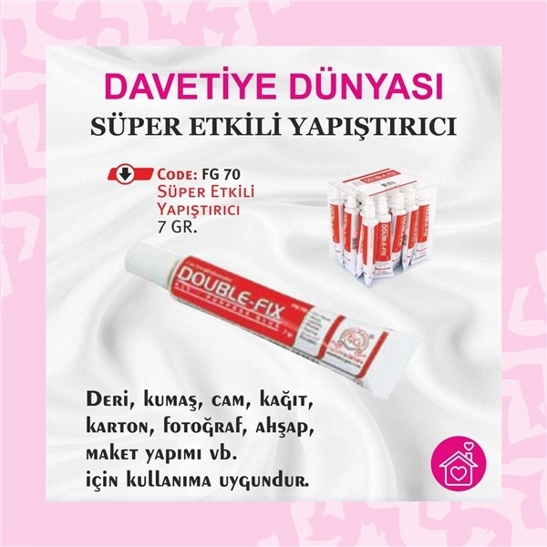 Double%20Fix%20Süper%20Etkili%20Yapıştırıcı%207%20gr%20(Kod:%20FG%2070)%20