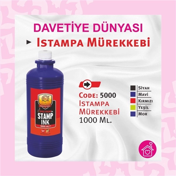 Istampa%20Mürekkebi%201000%20ml.%20Mor%20(5000%20MR)