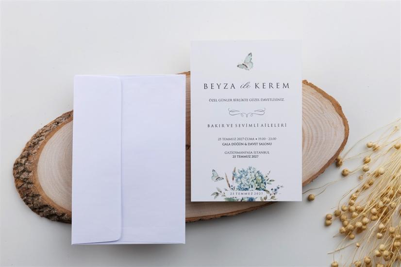 Modern Davetiye 1072 | Enfa Davetiye Kataloğu