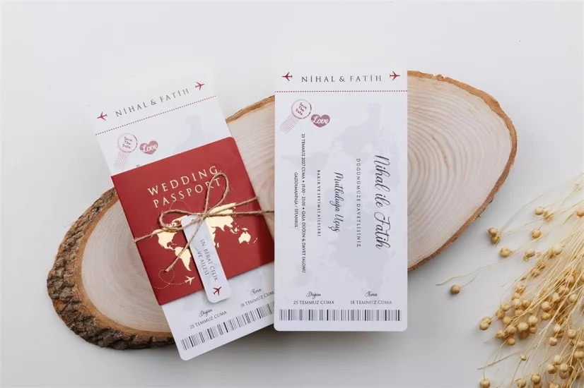 Modern Davetiye 1337 | Enfa Davetiye Kataloğu