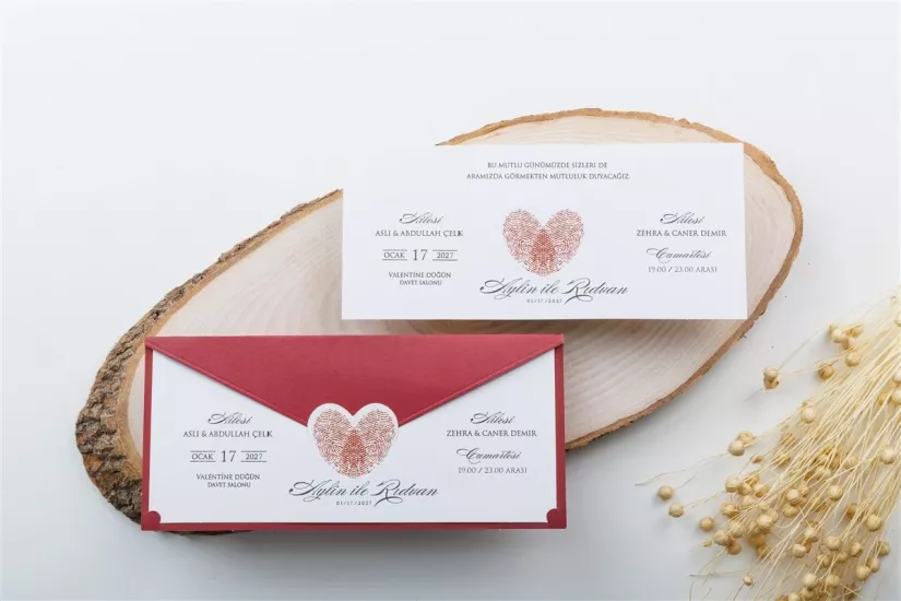 Modern Davetiye 1357 | Enfa Davetiye Kataloğu