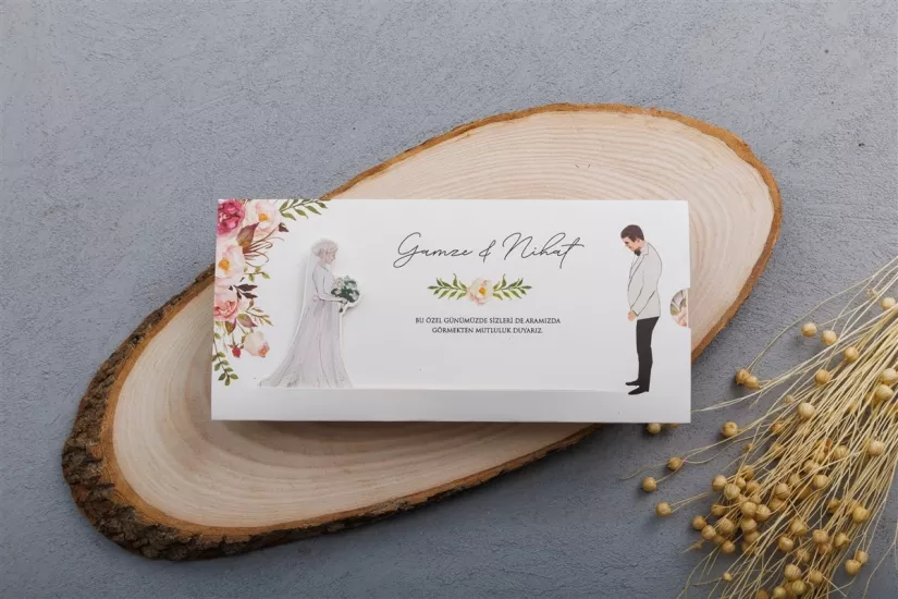 Modern Davetiye 1434 | Enfa Davetiye Kataloğu