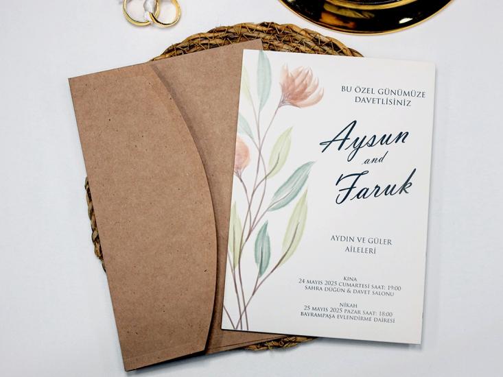 Armoni Davetiye 2517 | Armoni Davetiye Kataloğu