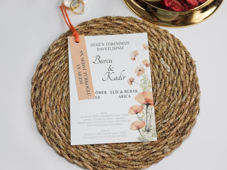Armoni Davetiye 2527 | Armoni Davetiye Kataloğu