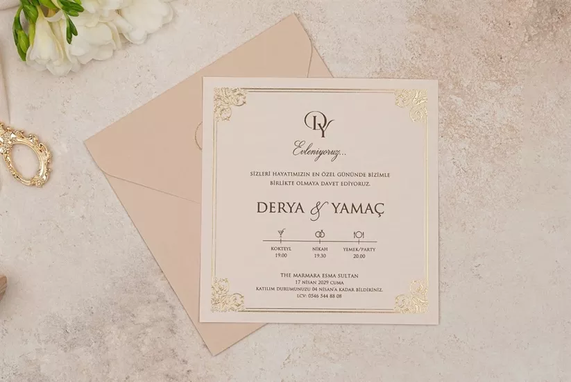 Erdem Davetiye 5115 | Erdem Davetiye Kataloğu