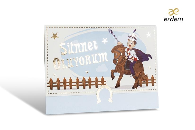 Erdem Sünnet Davetiye 80932 | Sünnet Kataloğu