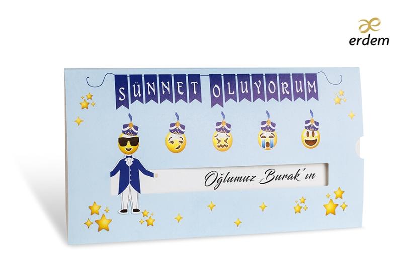 Erdem Sünnet Davetiye 80936 | Sünnet Kataloğu