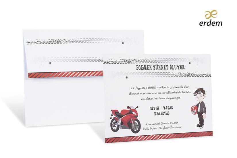 Erdem Sünnet Davetiye 80975 | Sünnet Kataloğu