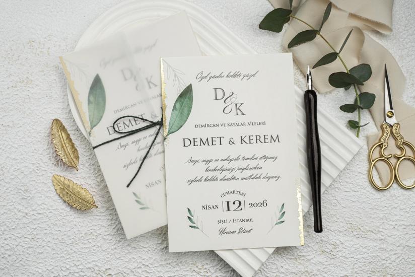 Ekonom Davetiye 9206 | Ekonom Davetiye Kataloğu