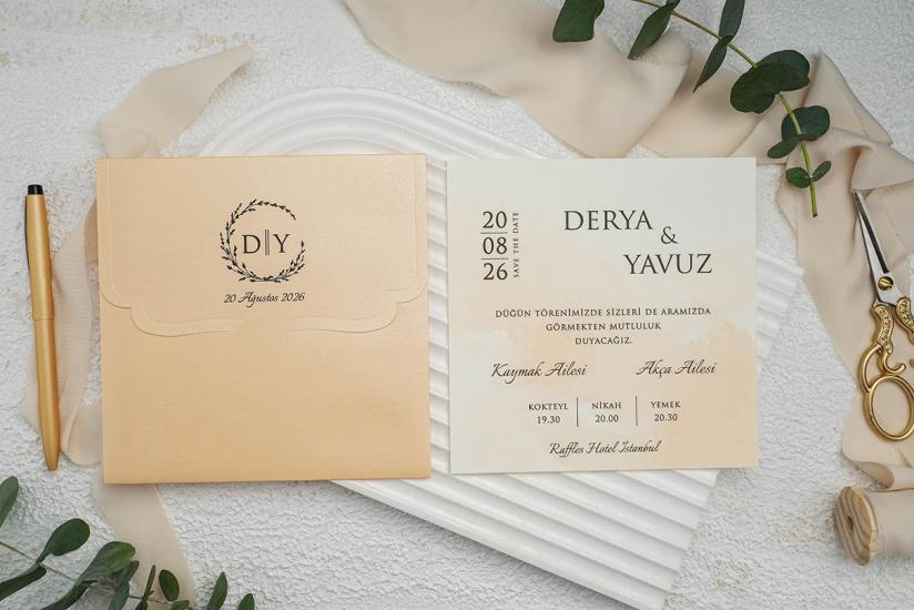 Ekonom Davetiye 9306 | Ekonom Davetiye Kataloğu