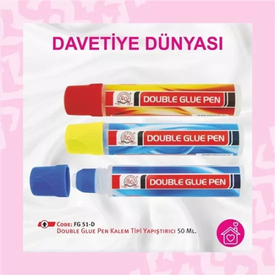 Double Glue Pen Kalem Tipi Yapıştırıcı 50 ml