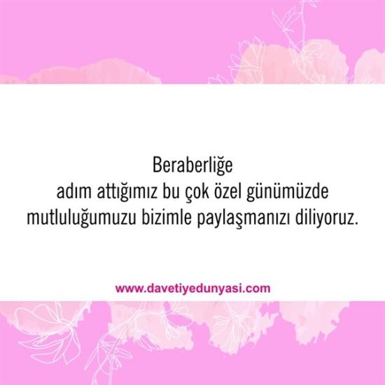 Duyulmamış Anlamlı Düğün Davetiye Sözleri 