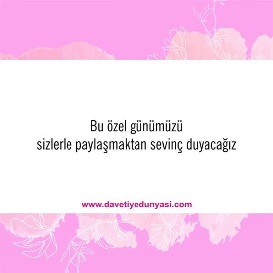 Duyulmamış Anlamlı Düğün Davetiye Sözleri 