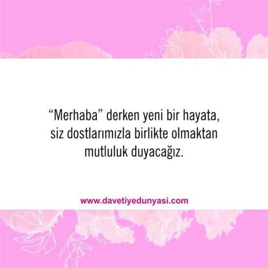 Duyulmamış Anlamlı Düğün Davetiye Sözleri 