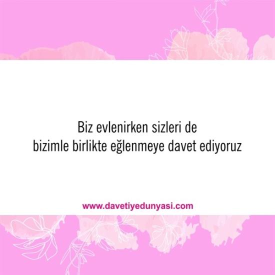 Duyulmamış Anlamlı Düğün Davetiye Sözleri 