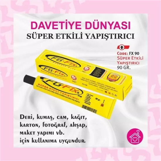 FG Fix Süper Etkili Yapıştırıcı 90gr 
