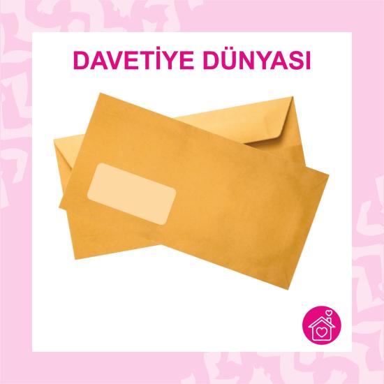 Diplomat Zarf Silikonlu Pencereli 10,5X24 Formula 