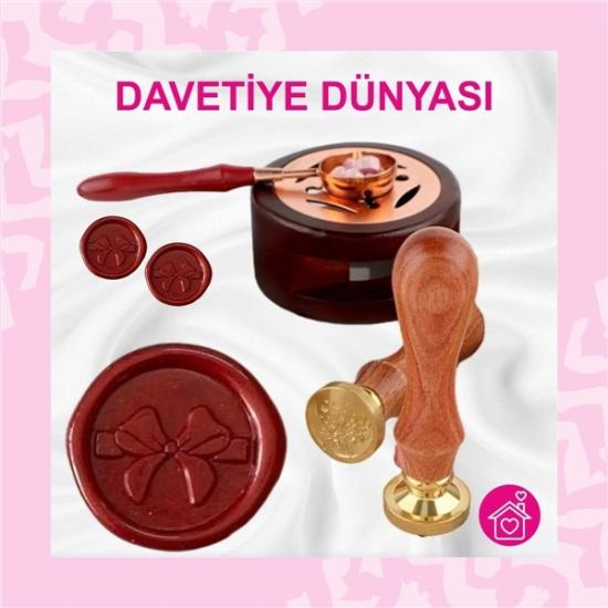 Elma Şekeri Mühür Mumu 1 Kutu (10 Çubuk)