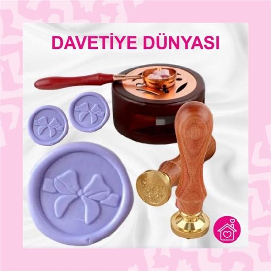 Lavanta Mühür Mumu 1 Kutu (10 Çubuk) Pastel Renk