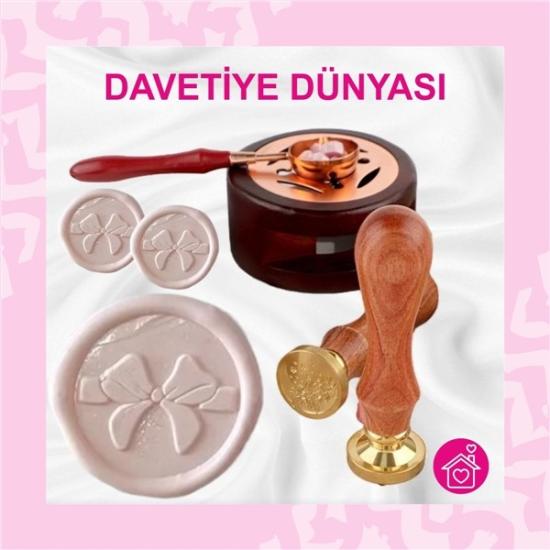 Pudra Pembe Mühür Mumu 1 Kutu (10 Çubuk) Pastel 