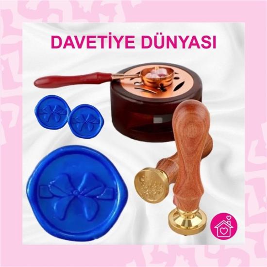 Saks Mavisi Mühür Mumu 1 Kutu (10 Çubuk)