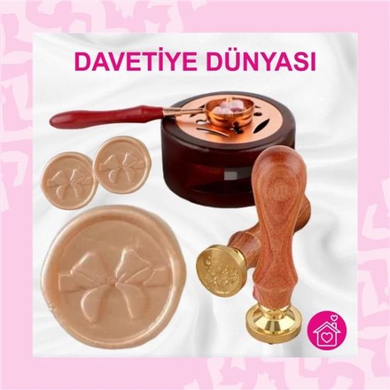 Sedef Pembe Mühür Mumu 1 Kutu (10 Çubuk) Pastel 