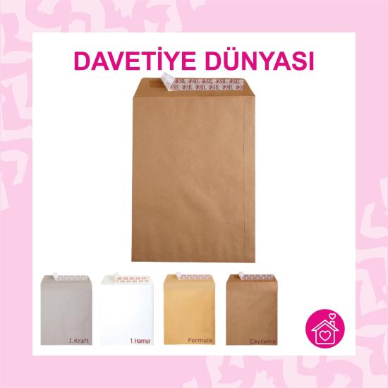Torba Zarf Silikonlu 32 x 42 Çaycuma 125gr