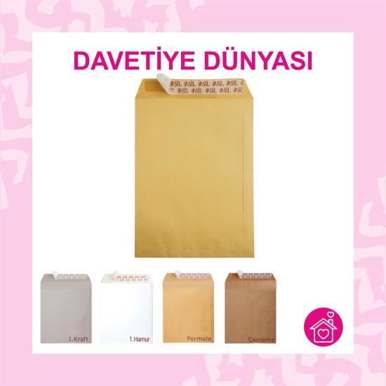 Torba Zarf Silikonlu 37 x 45 Formula 100gr