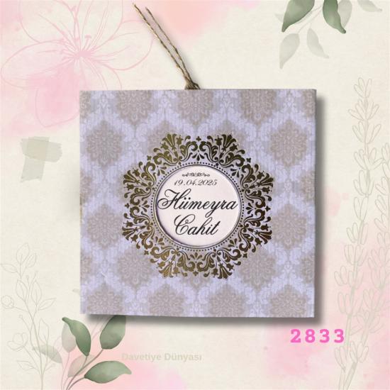 New Trend Davetiye 2833 | New Trend Kataloğu 