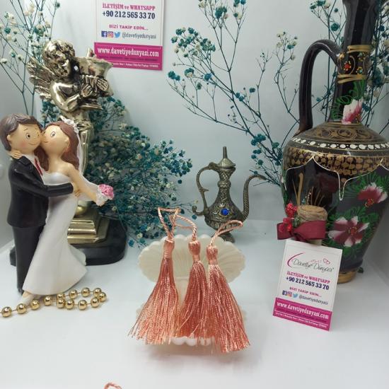 Yavruağzı Davetiye Püskülü ve Püskül Fiyatları