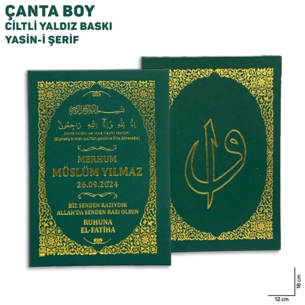 Çanta%20Boy%20Yaldız%20Baskılı%20Yeşil%20Renk%20Yasin